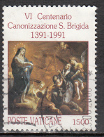 Vatican City   Scott No   888     Used    Year  1991 - Used Stamps