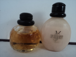 YVES SAINT LAURENT  " PARIS " MINI EDT + LAIT PARFUME LIRE ET VOIR !! - Miniatures Femmes (sans Boite)