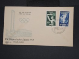 SARRE - Enveloppe F.d.c.  En 1952 - Jeux Olympiques - à Voir - Lot P7456 - FDC