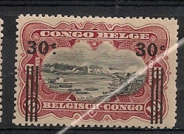 CONGO BELGE 89 Mint Neuf * - Neufs