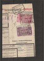 Belgique -Nord Belge ( TR 141 Et 157 Sur Fragment à Oblitération NORD BELGE -OUGREE3 ") - Nord Belge