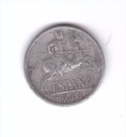 10 Diez Cents Centimos Pesetas 1945 (Id-542) - 10 Céntimos