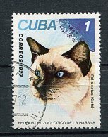 (cl. 8 - P26) Cuba Ob N° 2033 (ref. Michel Au Dos) - Chat - - Oblitérés