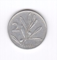 2 Lire 1955 (Id-310) - 2 Lire