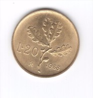 20 Lire 1988 (Id-410) - 20 Liras