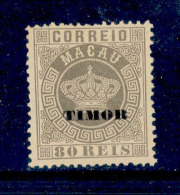 ! ! Timor - 1886 Crown 80 R (Perf. 13 1/2) - Af. 07 - No Gum - Timor