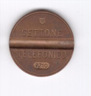 Gettone Telefonico 7710 Token Telephone - (Id-292) - Professionnels/De Société