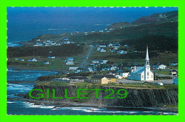 GASPÉSIE NORD, QUÉBEC - VUE SUR LE VILLAGE DE GRANDE VALLÉE - PHOTO, SERGE PAYEUR - - Gaspé