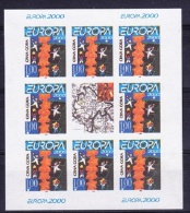 Europa Cept 2000 Montenegro/Serbia Mini M/s ** Mnh (18284) PRIVATE ISSUE - 2000
