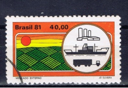 BR+ Brasilien 1981 Mi 1809 1836 Agrarprodukt-Export, Tag Der Briefmarke - Gebruikt