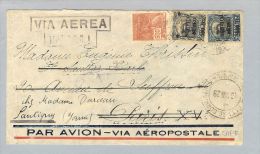 Brasilien P.Alegro T929-08-16 Luftpost Paris-Santigny - Airmail