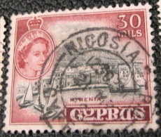 Cyprus 1955 Kyrenia 30m - Used - Used Stamps