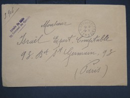 FRANCE - Enveloppe De L ´armée Du Rhin En 1921 ( Trésor Et Postes 77) Pour Paris - à Voir - Lot P7615 - Militaire Stempels Vanaf 1900 (buiten De Oorlog)