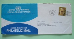 United Nations - New York 1972 Cover To England - Opening Words UN Charter - Economic Comission Slogan - Lettres & Documents