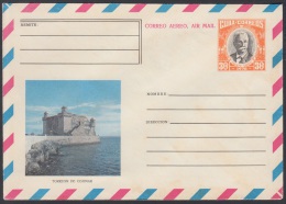 1978-EP-34 CUBA 1978. Ed.183. POSTAL STATIONERY. ENTERO POSTAL. CALIXTO GARCIA. TORREON DE COJIMAR. UNUSED. - Briefe U. Dokumente