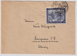 1948, Nr. 967 EF, Leipziger Messe , Mi. 60.- (zu Niedrig) , #2405 - Storia Postale