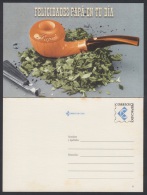 2001-EP-25 CUBA 2001. Ed.58d. FATHER'S DAY. SPECIAL DELIVERY. POSTAL STATIONERY. CACHIMBA. TABACO. TOBACCO. MANCHAS. UNU - Briefe U. Dokumente