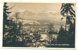 CARTE-PHOTO AUTRICHE WORGL TIROL MIT DEN INNBERGEN - Wörgl