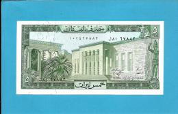 LEBANON - 5 LIVRES - 1986 - P 62.d - UNC. - 2 Scans - Liban