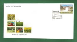 INDIA 2013 Inde Indien - BHAKRA DAM - FDC MNH ** - Multi Purpose Agriculture Irrigation, Water, Hydro Power Hydel Energy - Agua