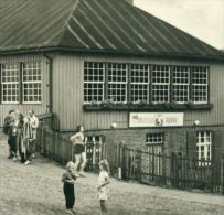 Rarität Prerow Dünenhaus Mit HO AHOI Bar Personen Kinder Sw - 1959 Gel. 22.6.63 - Seebad Prerow