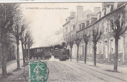 AVRANCHES : Le Tramway à Vapeur De  St James - Avranches