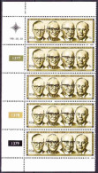 South Africa RSA -1981 - 20th Anniversary Of The Republic, Former Presidents - Control Blocks - Neufs