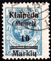 Memel/Klaipeda Scott N1 Used - Memelland 1923