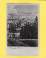 CPA - LINDENBERG Im ALLGÄU  Ansicht  Vom Weiler  Berg Aus - Lindenberg I. Allg.