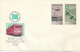 Germany (DDR)  1985 Umschlage  "Sozialistisches Eisenbahnwesen"  (*) Mi.U3 - Enveloppes - Neuves