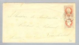 Heimat Polen Dawid Kowice 1877-01-26 GS+ > Neuchâtel CH - Storia Postale