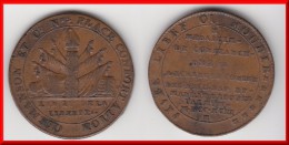 **** 2 SOLS DE CLEMANSON 1792 - MEDAILLE DE CONFIANCE DE SOLS MDCCXCII **** EN ACHAT IMMEDIAT !!! - Sonstige & Ohne Zuordnung