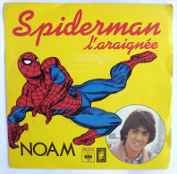 Disque Vinyle 45T SPIDERMAN - NOAM -  SABAN CBS 8039 - 1979 - Collectors