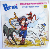 Disque Vinyle 45T REMI Sans Famille - TF1 -  CBS A1940 - 1982 - Collectors