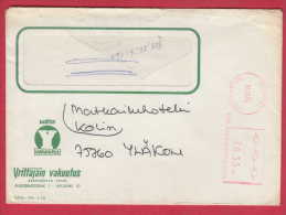 177617 /  MACHINE STAMP HELSINKI 30.10.1974 - 0.35 P. -  Enterprise Insurance Company Mutual Finland Finlande - Storia Postale