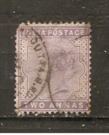 India Inglesa -  Nº Yvert 55 (usado) (o) (defectuoso) - 1882-1901 Empire