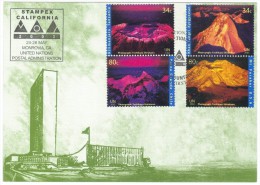 RTY234 UNO NEW YORK  2002  MICHL NR. 896/99  POSTKARTE Gebraucht - Gebraucht