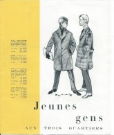 Catalogue/Magasin/"Aux Trois Quartiers"/Paris/Pigelet/Vers 1959     CAT81 - Textile & Clothing