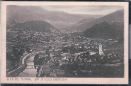 Gernsbach - Blick Ins Murgtal Vom Schloss Eberstein - Gernsbach