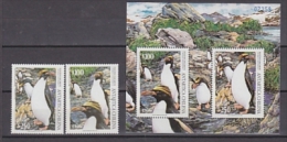 Chile 1995 Penguins 2v + M/s ** Mnh (23028B) - Other & Unclassified