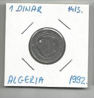 D5 Algeria 1 Dinar 1992. (1413.) - Algerien