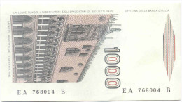 ITALIA - ITALY - 1000 Lire Marco Polo - 1982 - Serie A - Non Circolata - Fior Di Stampa - 1.000 Lire