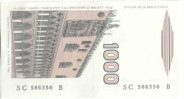 ITALIA - ITALY - 1000 Lire Marco Polo - 1982 - Serie C - Non Circolata - Fior Di Stampa - 1.000 Lire