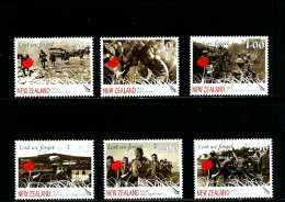 NEW ZEALAND - 2008  ANZAC  I  SET  MINT NH - Nuevos