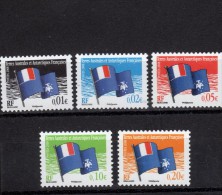 TAAF   2007  --Série Drapeaux  --   1° Tirage  ( 27.09.07 )  --   Gomme  Brillante - Unused Stamps