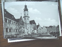 Duitsland Deutschland Bayern Cham Marktplatz Alte Bus - Cham