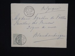 PAYS -BAS - Enveloppe De Zandvoort Pour Blankenbergue En 1894 - à Voir - Lot P7992 - Briefe U. Dokumente