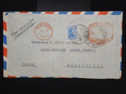 BRESIL - Enveloppe De Rio De Janeiro Pour Montevidéo Et Taxée à L ´ Arrivée En 1938 - à Voir - Lot P7998 - Covers & Documents
