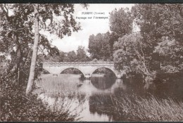 89, FLOGNY, PAYSAGE SUR L'ARMANCON - Flogny La Chapelle