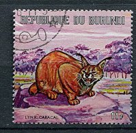 (CL 7 - P25) Burkina Faso ** N° 1001 ( Ref. Michel Au Dos) - Lynx Caracal - - Unused Stamps